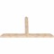 Ekena Millwork Portland Smooth Timber Gable Bracket, Douglas Fir, 84"W x 45"H x 3 1/2"D x 5 1/2"F, 13/12 Pitch GBW084X45X0406POR00SDF - alternate 3